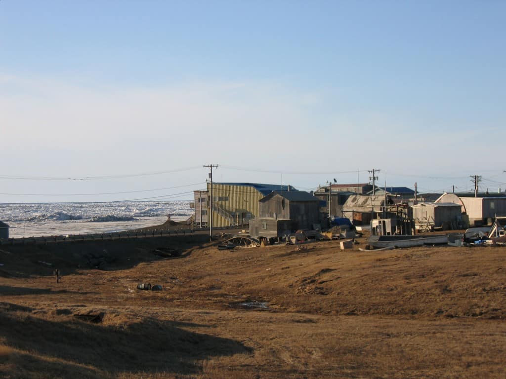 Das Städtchen Barrow in Nordalaska (Quelle: Wikipedia)