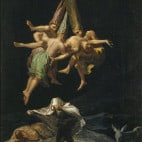 Francisco Goya Hexen in der Luft