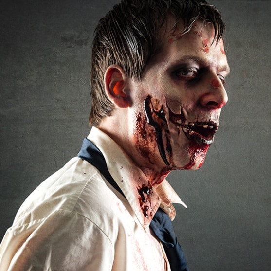 Zombie-Wunde – Schminktipp