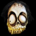 Toxic Toons Cyanide Maske aus Latex-117555-1