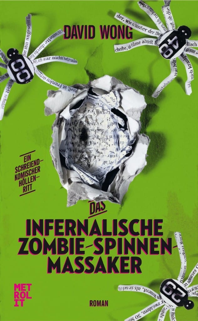 Das infernalische Zombie-Spinnen-Massaker - Cover - Vorderseite