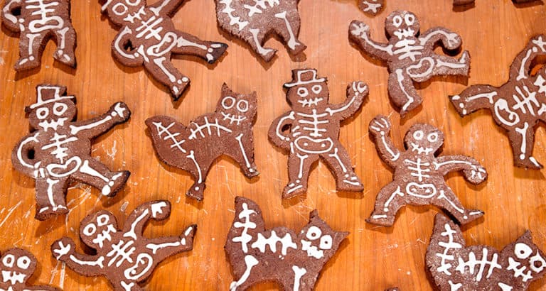 Halloween-Rezept: Skelettkekse