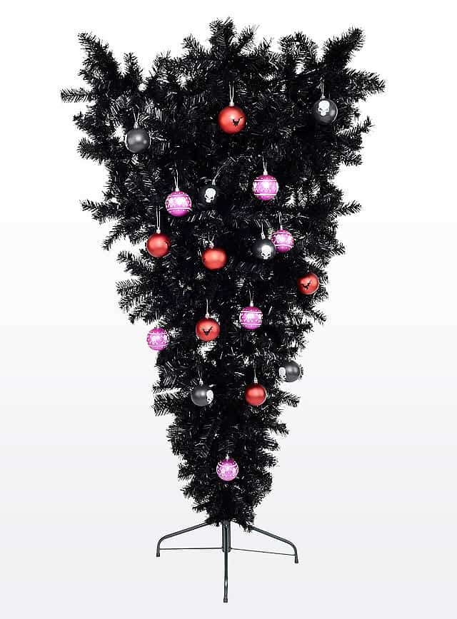 Schwarzer Weihnachtsbaum