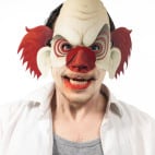 Halloween Last Minute Verkleidung Clown Maske